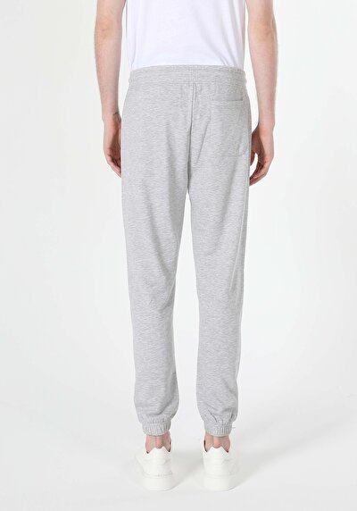 Afficher les détails de Pantalon De Survêtement Gris Slim Fit Homme