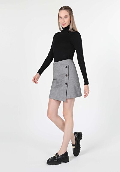 Image de Jupe Gris Mini    Femme