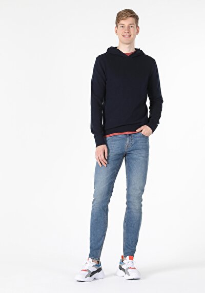 Image de Pull Marine Regular Fit   Homme