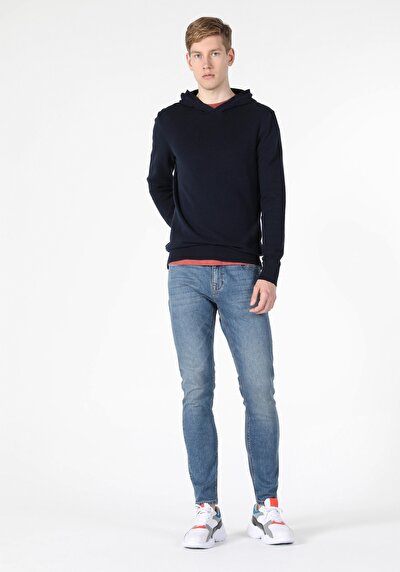Image de Pull Marine Regular Fit   Homme