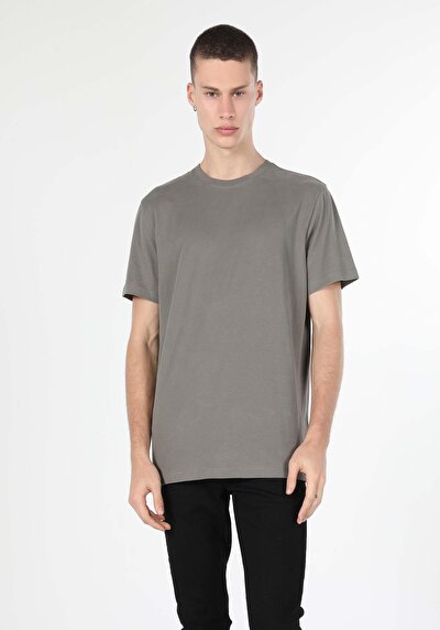 Image de T-shirt À Manches Courtes Vert Regular Fit  Homme