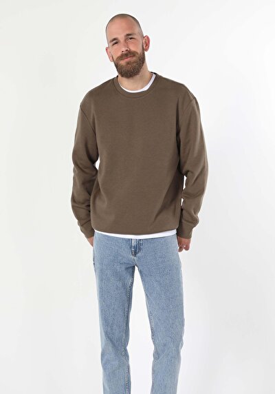 Image de Pull-over Marron Comfort Fit  Homme