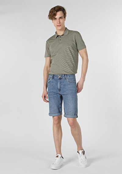 Image de Short Denim Regular Fit Homme