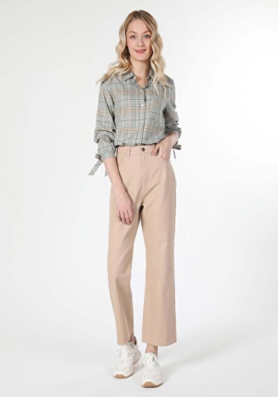 Image de Chemise À Manches Longues Vert Femme
