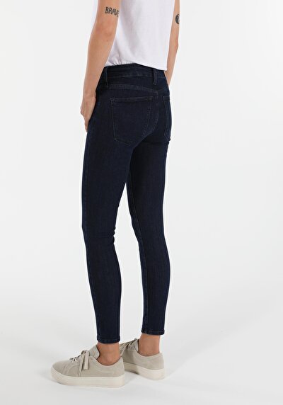 Image de 759 Lara Pantalon Bleu Skinny Leg En Super Slim Fit Femme