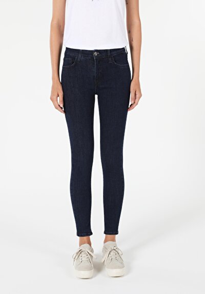 Image de 759 Lara Pantalon Bleu Skinny  Leg  En  Super Slim Fit Femme