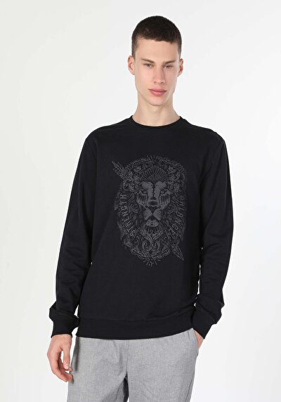 Image de Pull-over Noir Regular Fit  Homme