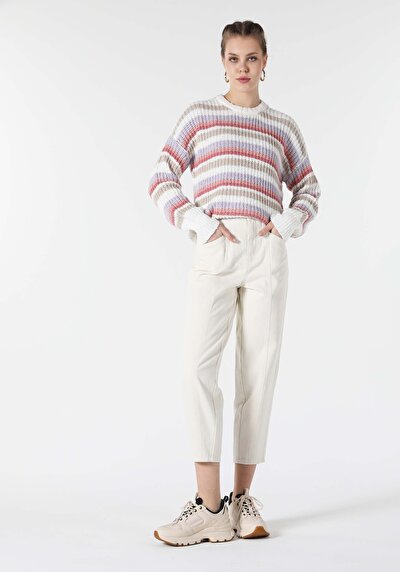 Image de Pull Multicolou Comfort Fit Femme