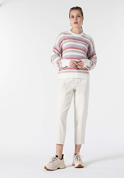 Image de Pull Multicolou Comfort Fit Femme