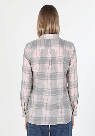 Image de Chemise À Manches Longues Gris Femme