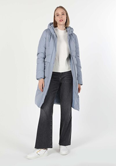 Image de Manteau Bleu Regular Fit Femme