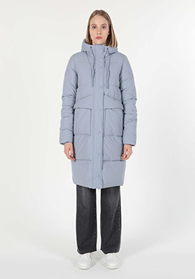 Image de Manteau  Bleu Regular Fit  Femme