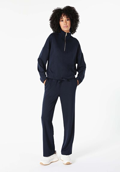 Image de Pantalon De Survêtement Marine  Femme