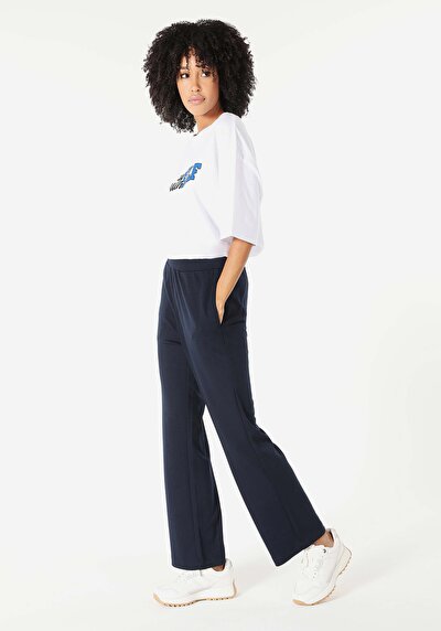 Image de Pantalon De Survêtement Marine  Femme