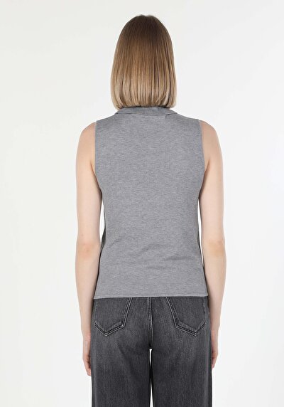 Image de Pull Gris Regular Fit Femme