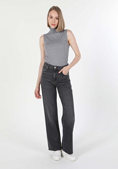 Image de Pull Gris Regular Fit Femme