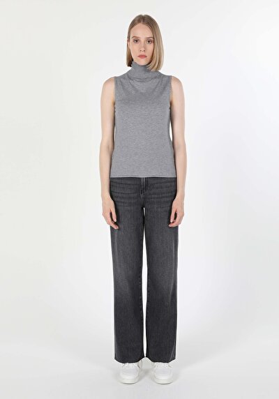 Image de Pull Gris Regular Fit   Femme