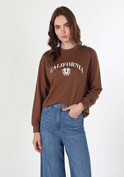 Image de Pull-over Marron Regular Fit Femme