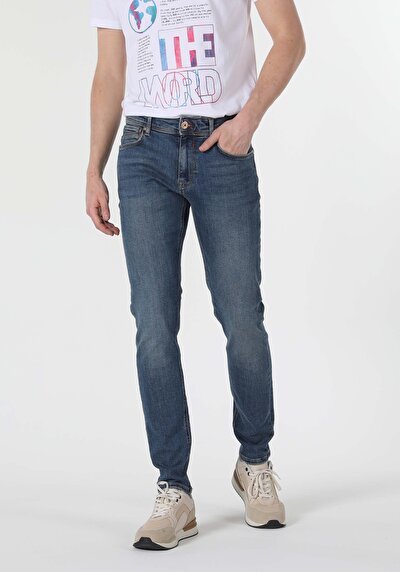 Image de 041 Danny Pantalon Denim Slim Leg  En  Slim Fit Homme