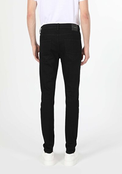 Image de 040 Alex Pantalon Bleu Skinny Leg En Skinny Fit Homme