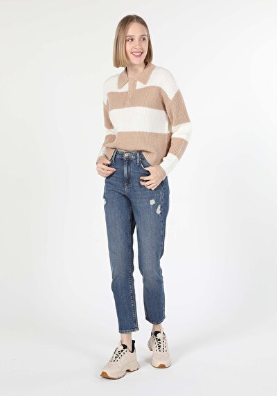 Image de 891 Maya Pantalon Denim En Slim Fit Femme