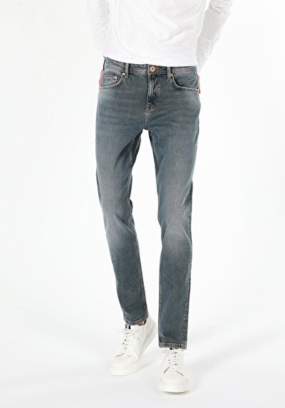 Image de 044 Karl Pantalon Denim Straight Leg  En  Straight Fit Homme
