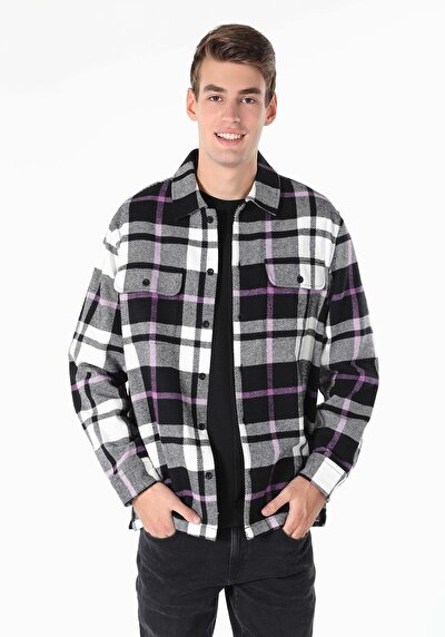 Image de Chemise À Manches Longues Noir Comfort Fit   Homme