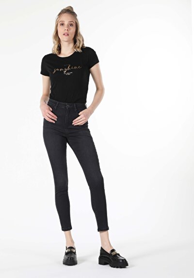 Image de 760 Diana Pantalon Denim Skinny Leg En Super Slim Fit Femme