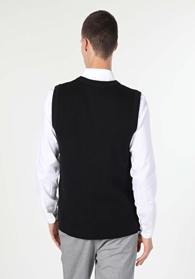 Image de Pull Noir Slim Fit   Homme