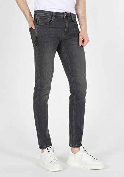 Image de 044 Karl Pantalon Bleu Straight Leg  En  Straight Fit Homme