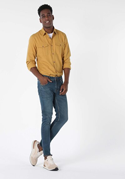 Image de Chemise À Manches Longues Safran Regular Fit   Homme