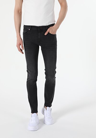 Image de 040 Alex Pantalon Bleu Skinny  Leg  En  Skinny Fit Homme