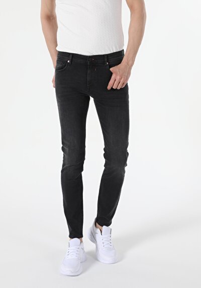 Image de 040 Alex Pantalon Bleu Skinny  Leg  En  Skinny Fit Homme