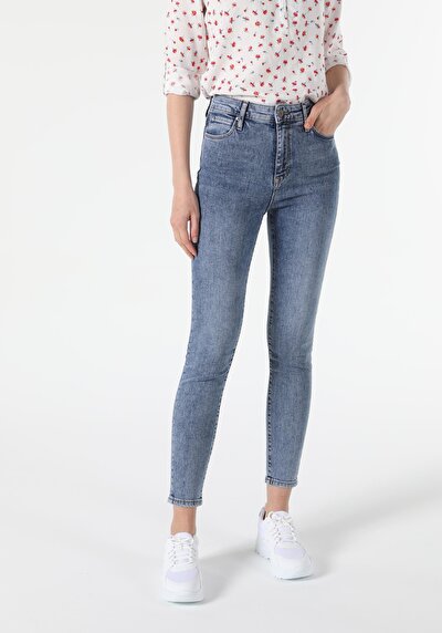 Image de 760 Diana Pantalon Denim Skinny  Leg  En  Super Slim Fit Femme