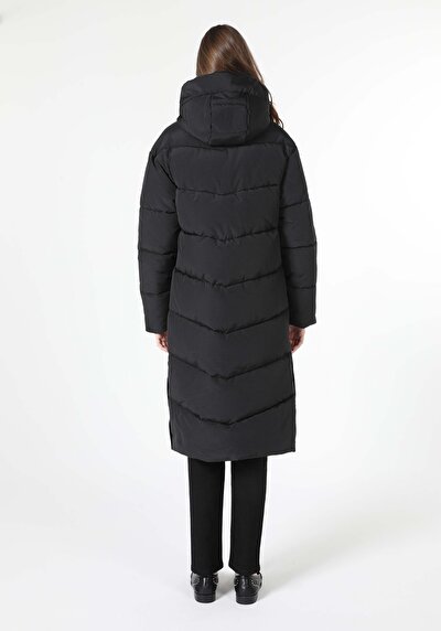 Image de Manteau  Noir Regular Fit  Femme