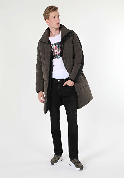 Image de Manteau  Kaki Regular Fit  Homme