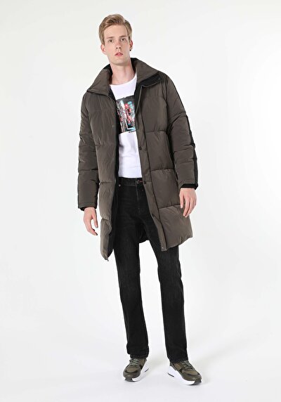 Image de Manteau  Kaki Regular Fit  Homme