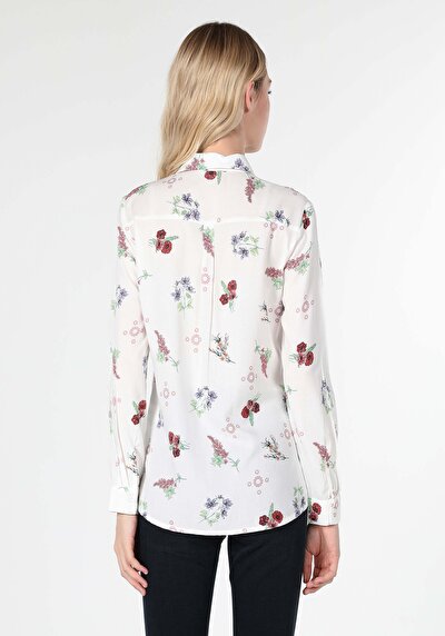 Afficher les détails de Chemise À Manches Longues Multicolou    Femme