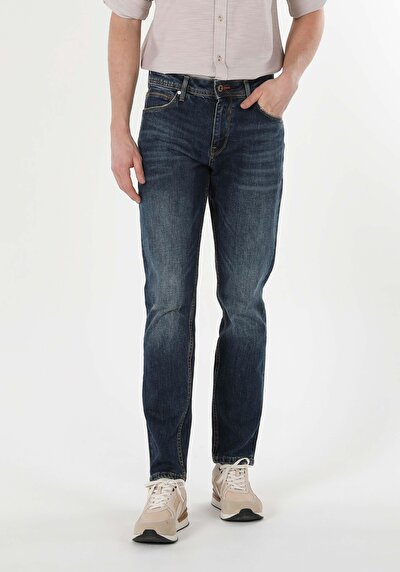 Image de 067 Jack Pantalon Vert Tapered Leg  En  Regular Fit Homme