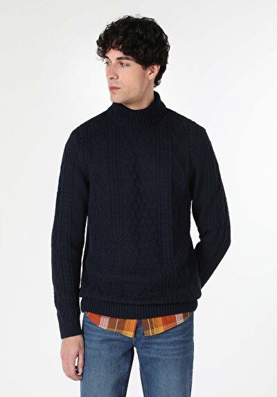 Image de Pull Marine Regular Fit   Homme