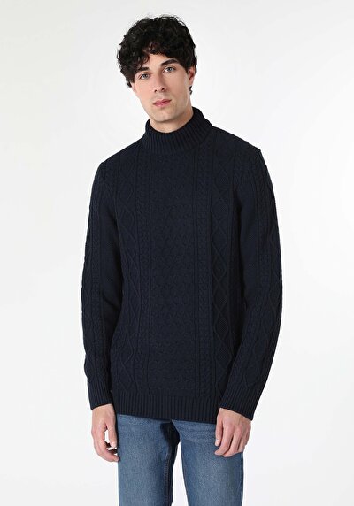 Image de Pull Marine Regular Fit   Homme