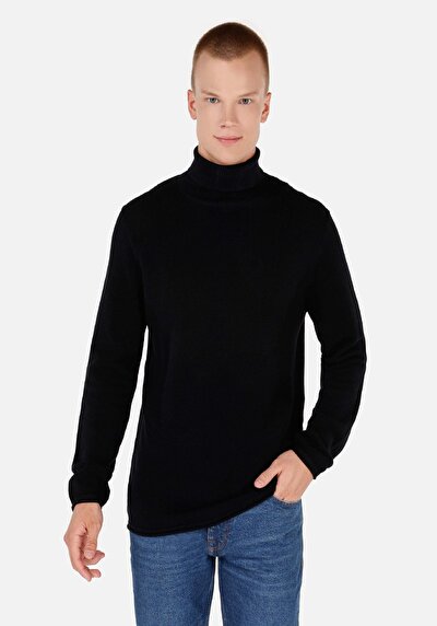 Afficher les détails de Pull Noir Regular Fit   Homme