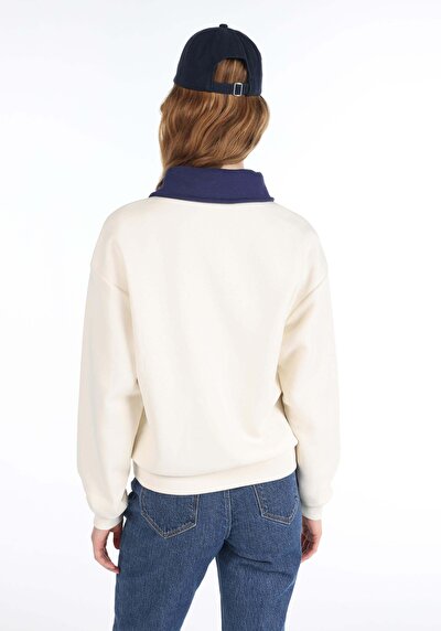 Afficher les détails de Pull-over Ecru Regular Fit  Femme