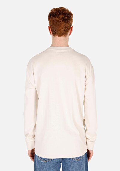 Image de T-shirt À Manches Longues Blanc Regular Fit Homme