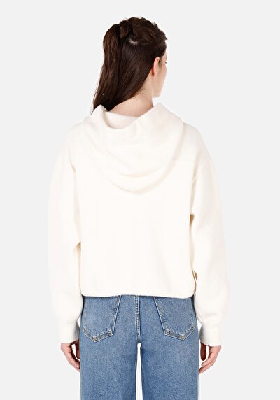 Afficher les détails de Cardigan Tricot Blanc Regular Fit Femme