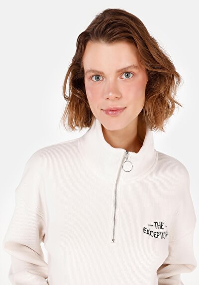 Afficher les détails de Pull-over Ecru Regular Fit  Femme