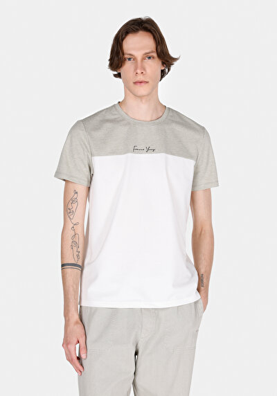 Image de T-shirt À Manches Courtes Vert Regular Fit Jakarli Homme