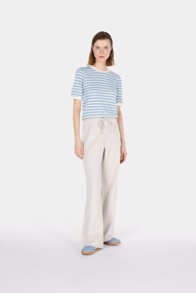 Image de Tricoter Blanc Slim Fit Femme