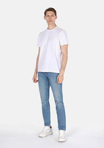 Image de 044 Karl Pantalon Straight Leg Low Rise En Jean Straight Fit Homme