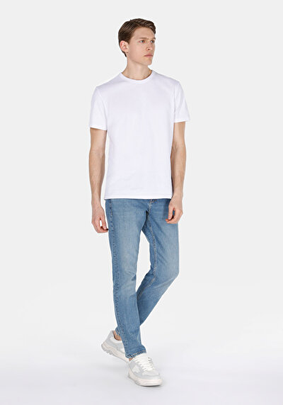 Image de 044 Karl Pantalon Straight Leg Low Rise En Jean Straight Fit Homme
